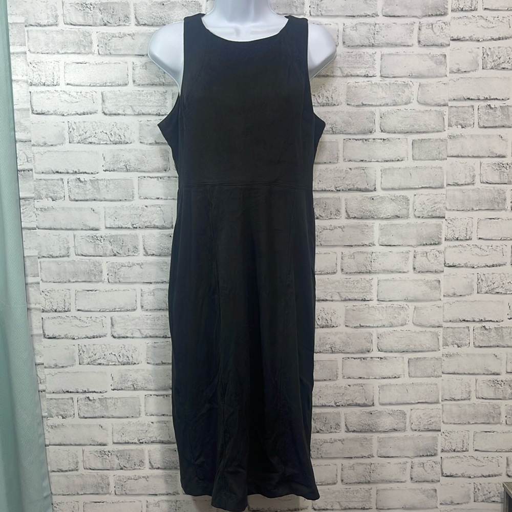 Metaphor Suede Stretch Dress Medium NWOT